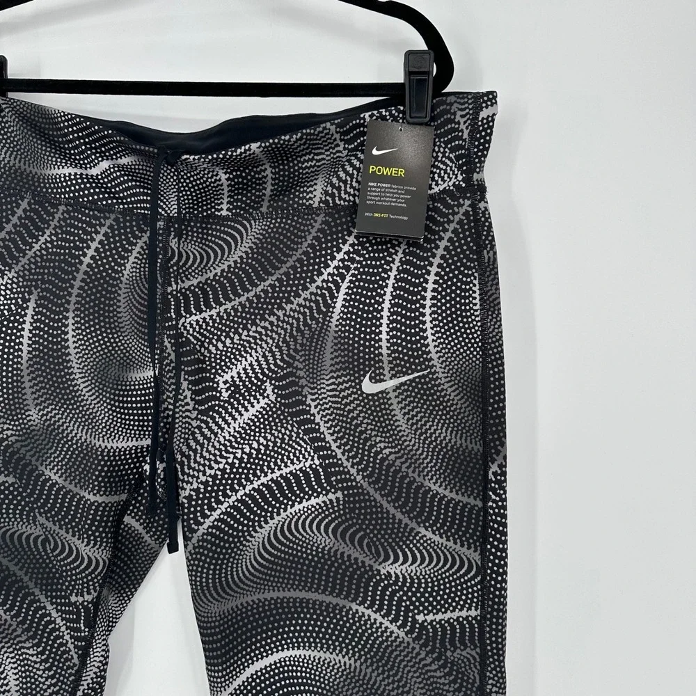 NEW Nike Performance Dri-Fit Athletic Leggings Tight Capri Running Walking 2X